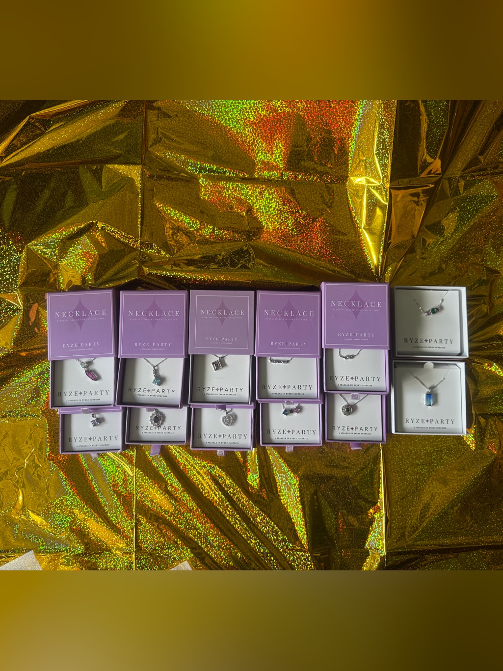 Ryze Sterling Necklaces Lot Of 12 -Revealed